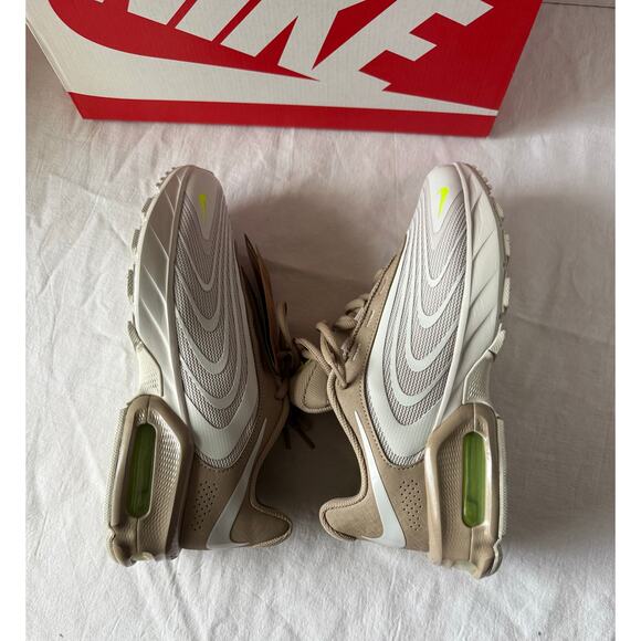 Nike Air Max Fire Shoes Sneakers Light Bone Khaki Volt Mens Size 8 IF2621-002New main image 4